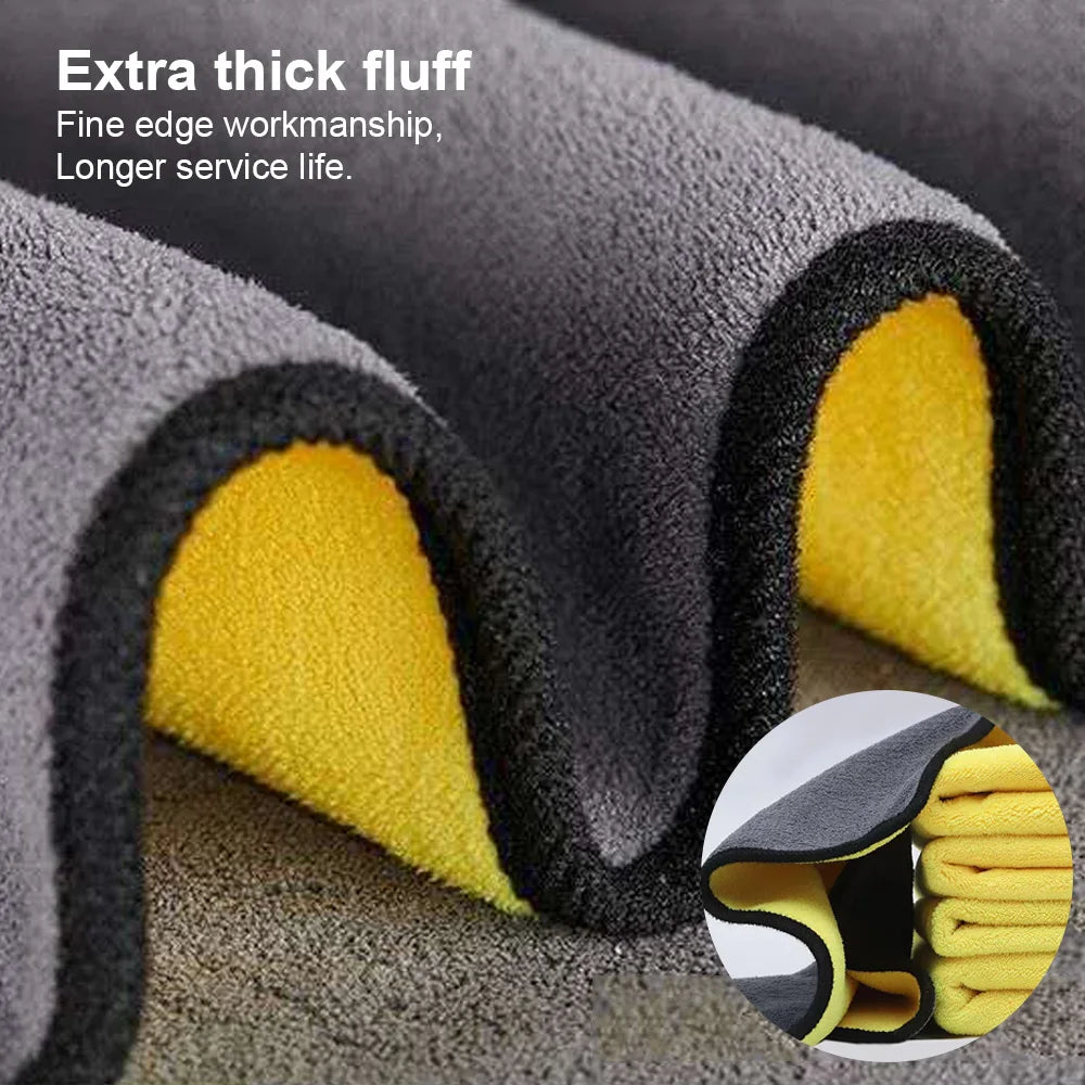 Car Wash Microfiber Towel – Ultra-Soft Detailing Cloth