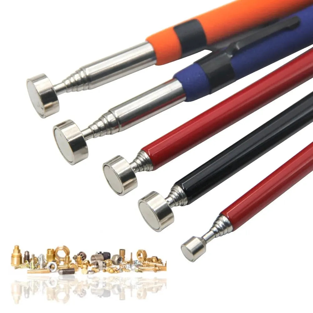Magnetic Retractable Iron Rod Portable Multifunctional Extractor Pen Clip