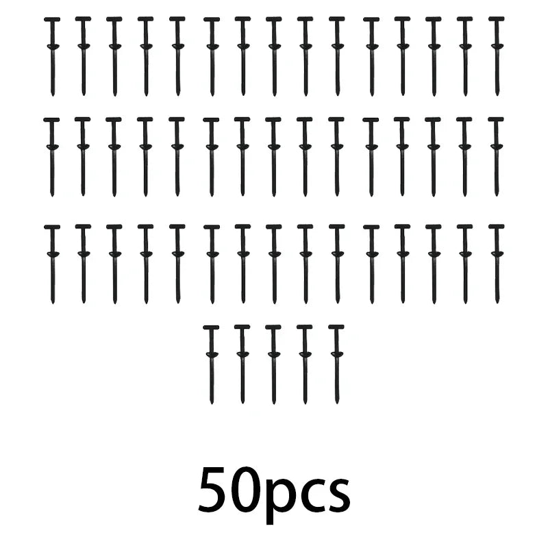 Cable tie buckle fixed through the core nail cable tie buckle mudguard fender buckle