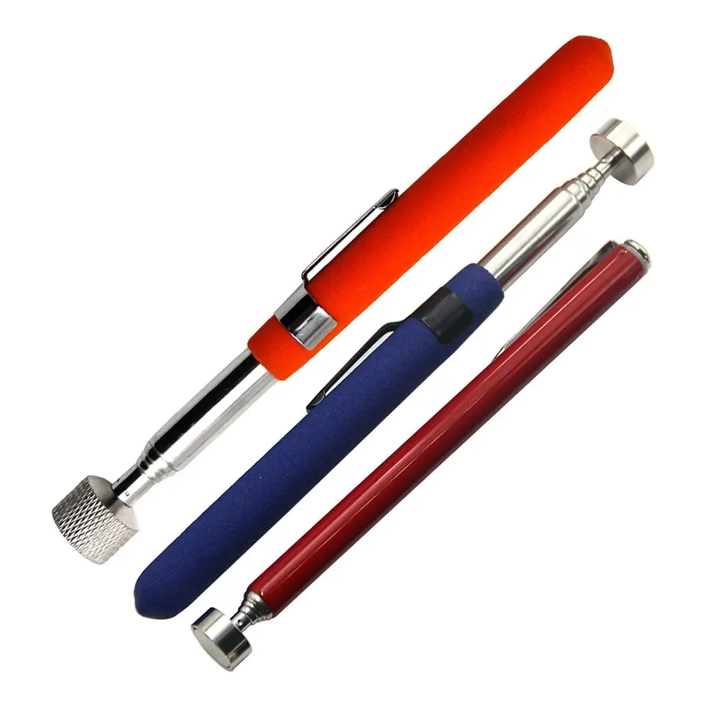 Magnetic Retractable Iron Rod Portable Multifunctional Extractor Pen Clip