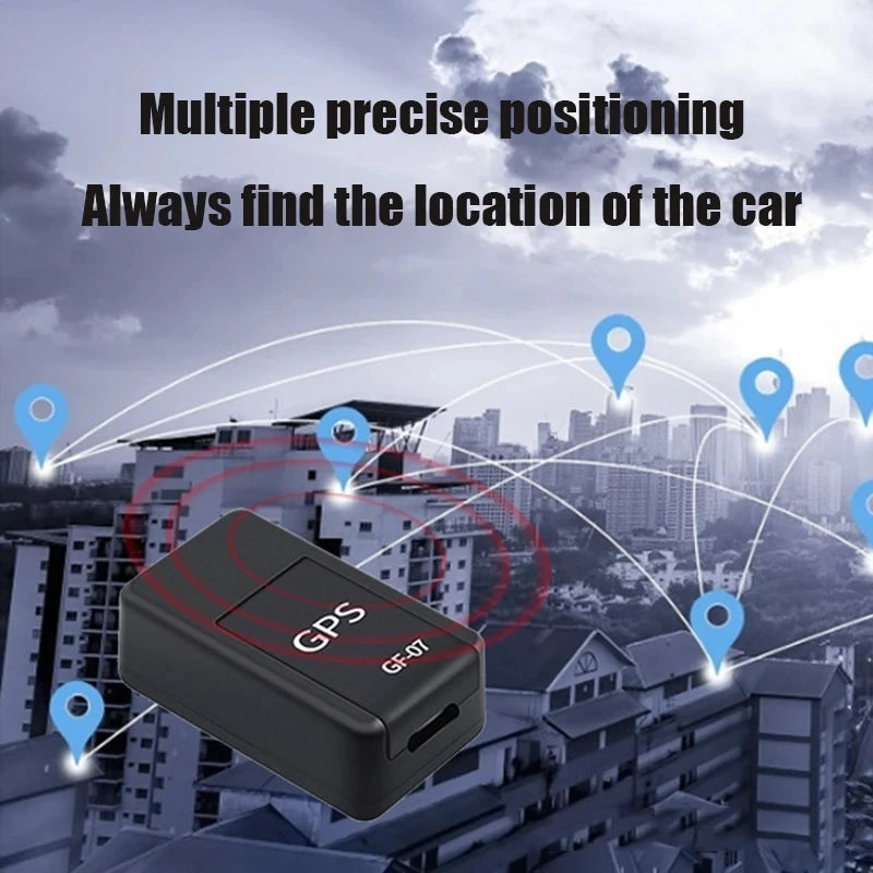 Micro Magnetic GPS Tracker, Vehicle Motorcycle Real-time Anti-theft Tracking Monitor, Personal Anti Loss Mini GPS