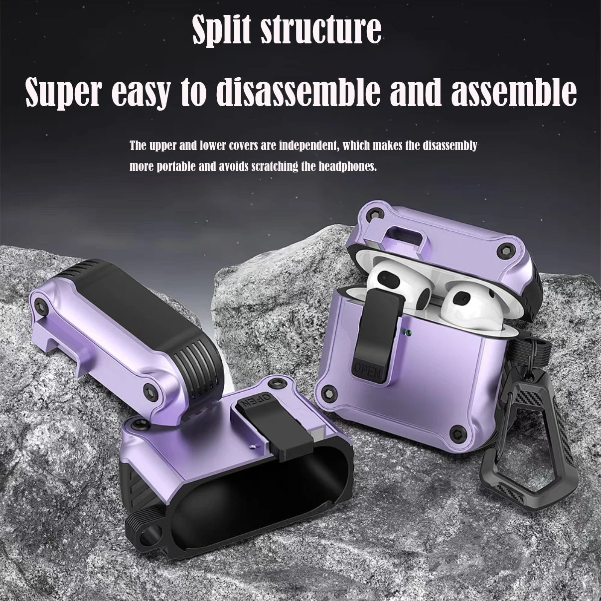 LockPod Secure AirPods Case (Gen 2 & 3)