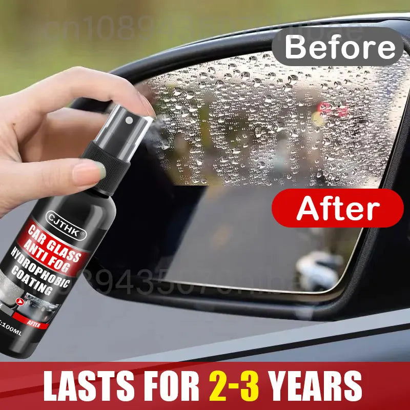 Car Glass Anti-rain Water Spray Repellent Hydrophobic Auto Glass Film Agent