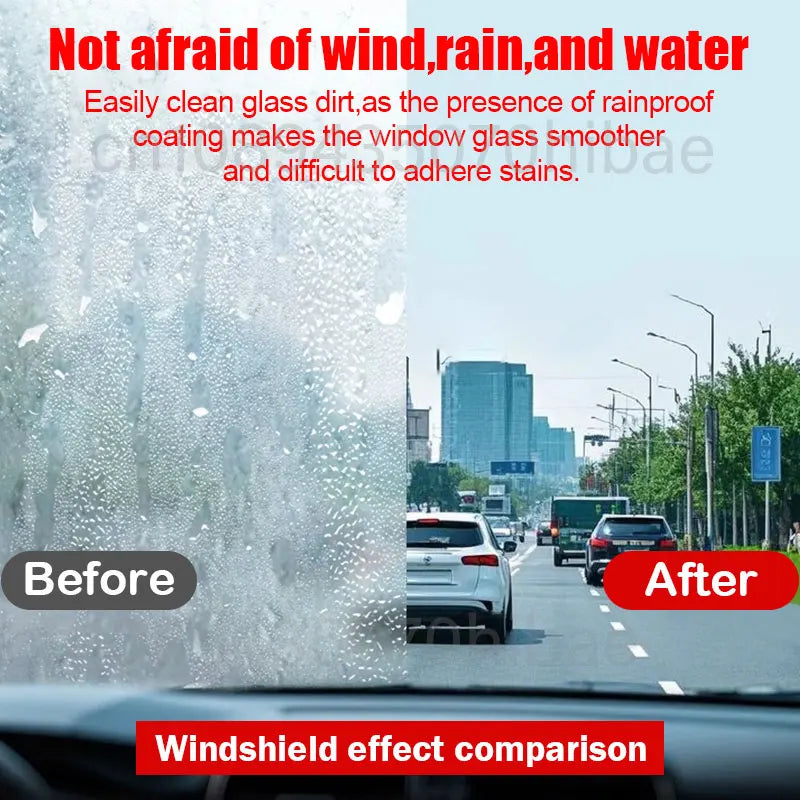 Car Glass Anti-rain Water Spray Repellent Hydrophobic Auto Glass Film Agent