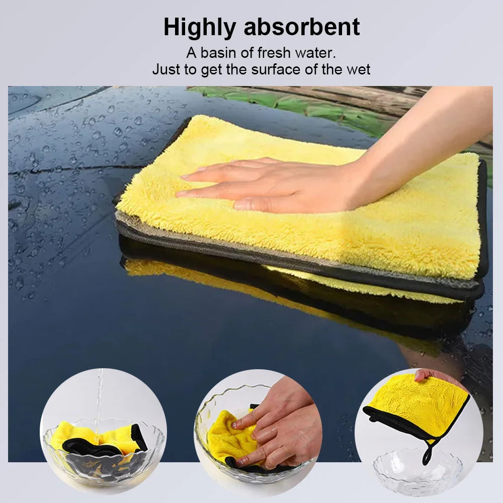 Car Wash Microfiber Towel – Ultra-Soft Detailing Cloth
