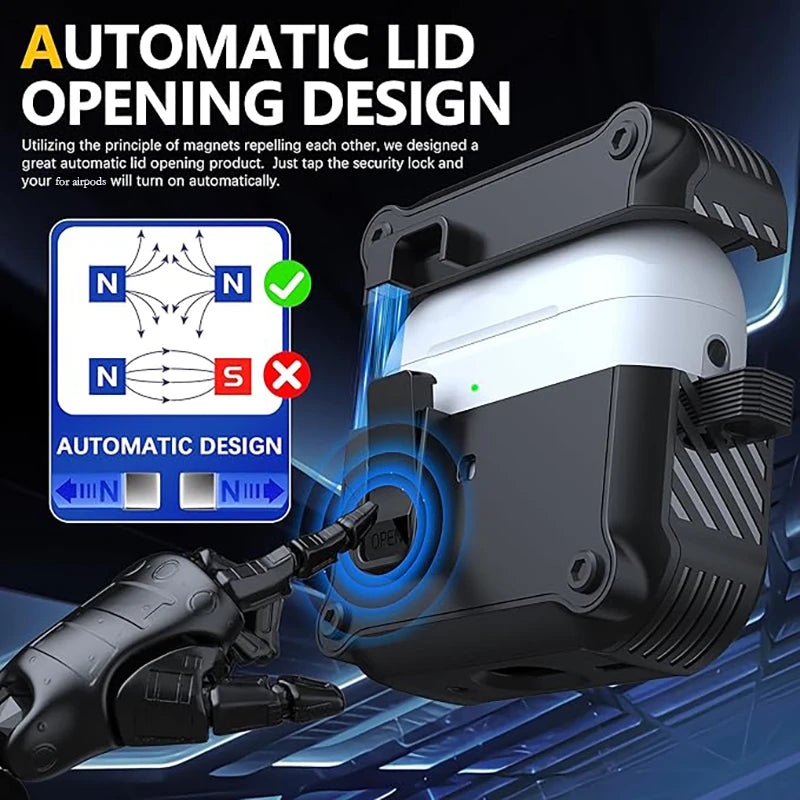 LockPod Secure AirPods Case (Gen 2 & 3)