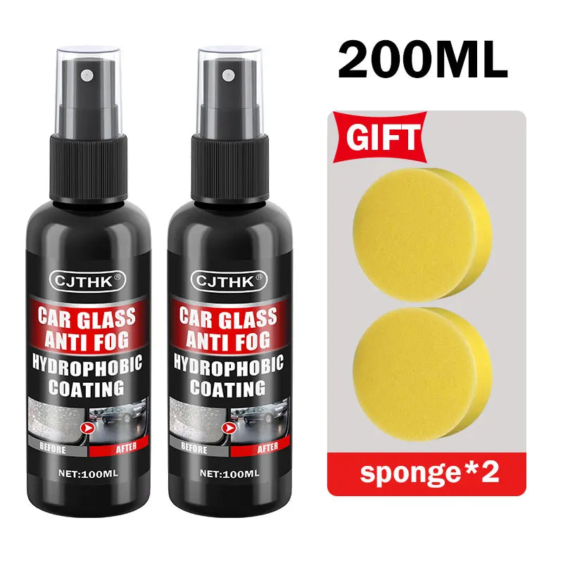 Car Glass Anti-rain Water Spray Repellent Hydrophobic Auto Glass Film Agent